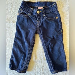True Religion Boy’s 2T Corduroy Jeans
